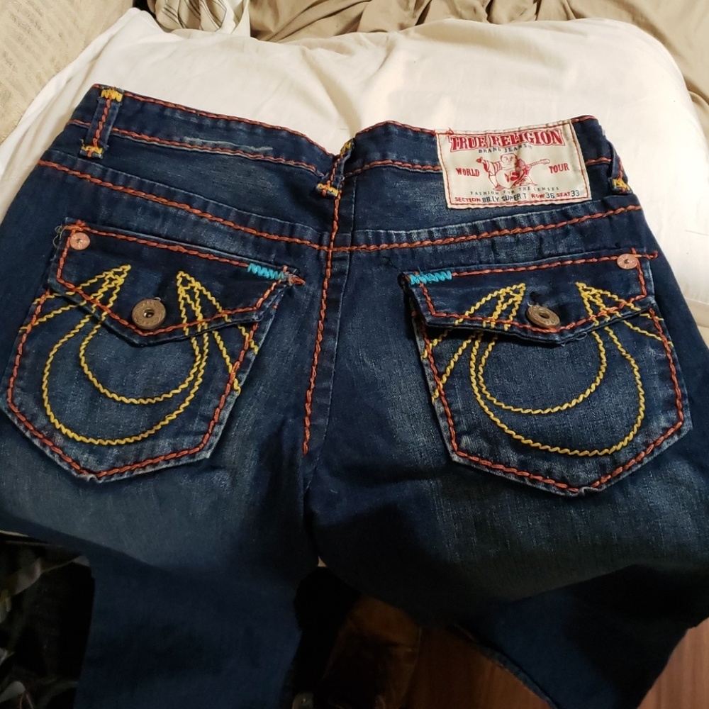 Worn once, true religion jeans